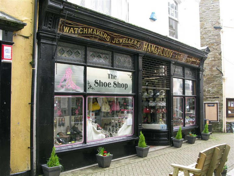 The sales shoe shop